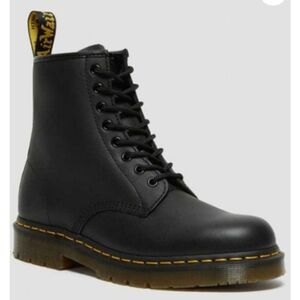 Dr. Martens Black Lace-Up Boots Size 7